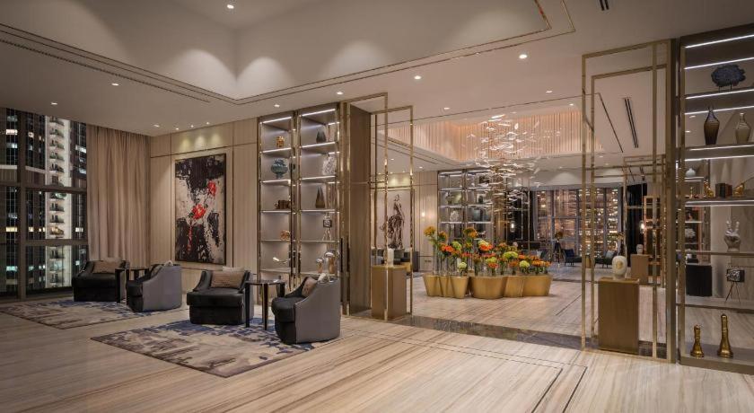 Paramount Midtown Residence Luxury 3 Bedroom With Amazing Sea View And Close To Burj Khalifa And Dubai Mall ภายนอก รูปภาพ