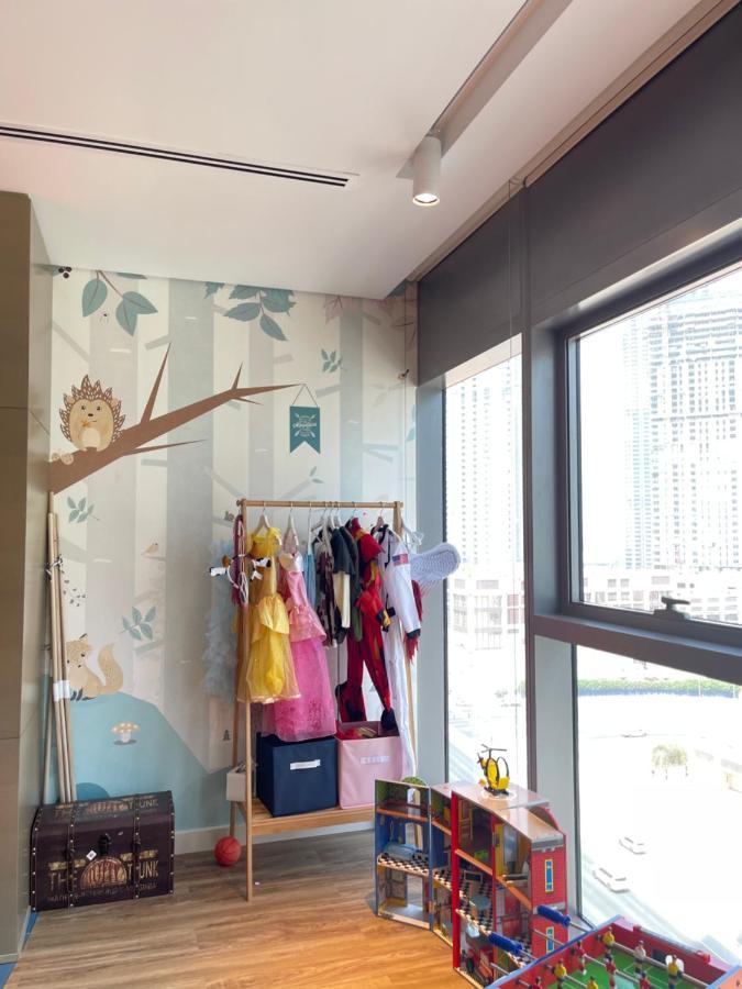 Paramount Midtown Residence Luxury 3 Bedroom With Amazing Sea View And Close To Burj Khalifa And Dubai Mall ภายนอก รูปภาพ